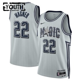 Maillot Enfant Orlando Magic Franz Wagner 2024-25 Nike City Edition Gris Swingman